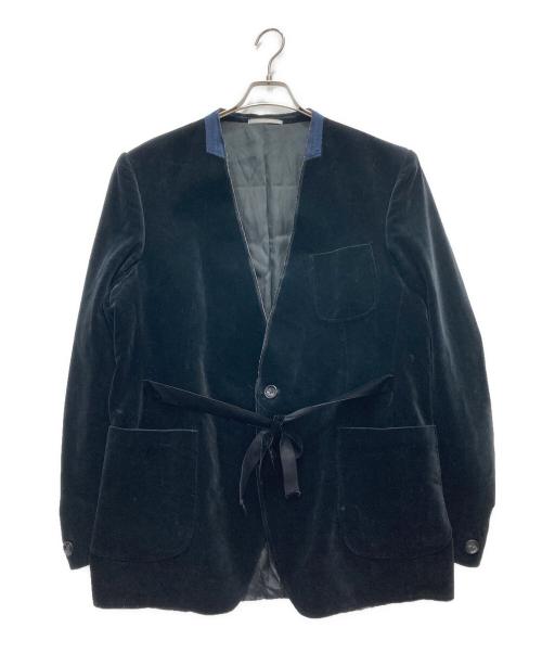 unsame（アンセム）unsame (アンセム) re : velor jacket ブラック サイズ:表記なしの古着・服飾アイテム