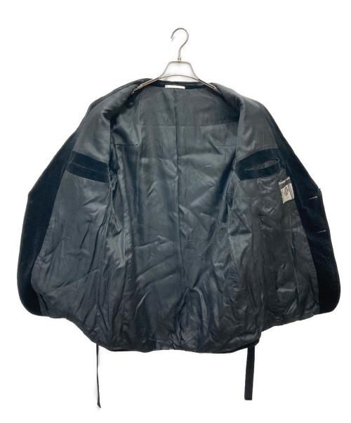 unsame（アンセム）unsame (アンセム) re : velor jacket ブラック サイズ:表記なしの古着・服飾アイテム
