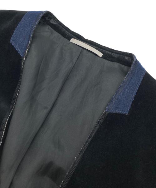 unsame（アンセム）unsame (アンセム) re : velor jacket ブラック サイズ:表記なしの古着・服飾アイテム