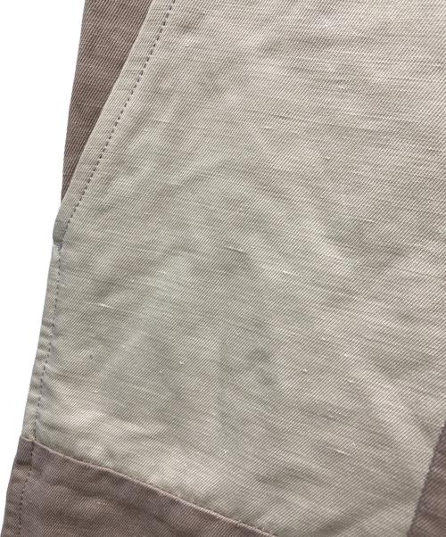 BOTTEGA VENETA（ボッテガベネタ）BOTTEGA VENETA (ボッテガベネタ) リネンチノベイカーショーツ ベージュ サイズ:50の古着・服飾アイテム