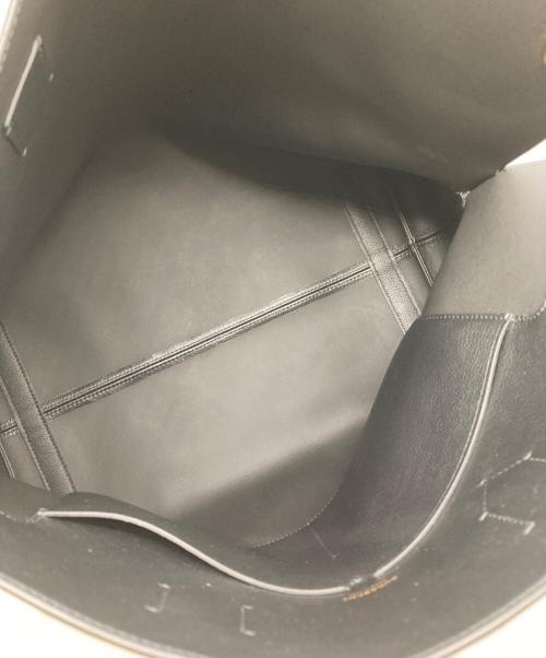 BURBERRY（バーバリー）BURBERRY (バーバリー) ラージソサイエティートートバッグ ブラック サイズ:ラージの古着・服飾アイテム