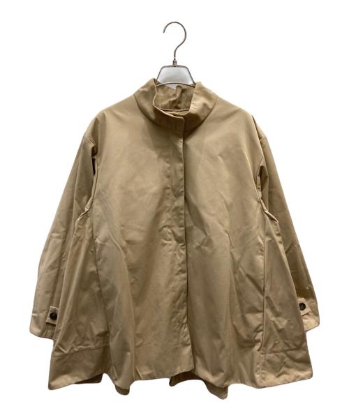 BEARDSLEY（ビアズリー）BEARDSLEY (ビアズリー) バックタック スタンドカラージャケット ベージュ サイズ:1の古着・服飾アイテム