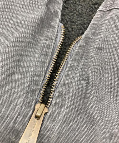 CarHartt（カーハート）CarHartt (カーハート) Sherpa Lined Full Zip VEST グレー サイズ:Lの古着・服飾アイテム