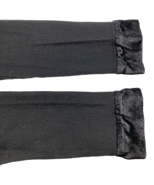 tricot COMME des GARCONS（トリココムデギャルソン）tricot COMME des GARCONS (トリココムデギャルソン) ベロア切替圧縮ウールジャケット ブラック サイズ:表記なしの古着・服飾アイテム