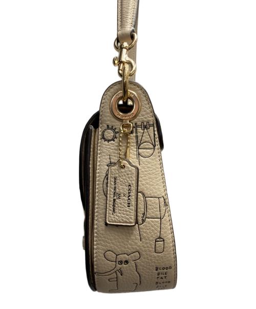 COACH（コーチ）COACH (コーチ) Jean-Michel Basquiat (ジャン ミシェル バスキア) 2WAYショルダーバッグ ベージュ サイズ:表記なしの古着・服飾アイテム