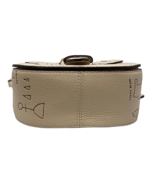 COACH（コーチ）COACH (コーチ) Jean-Michel Basquiat (ジャン ミシェル バスキア) 2WAYショルダーバッグ ベージュ サイズ:表記なしの古着・服飾アイテム