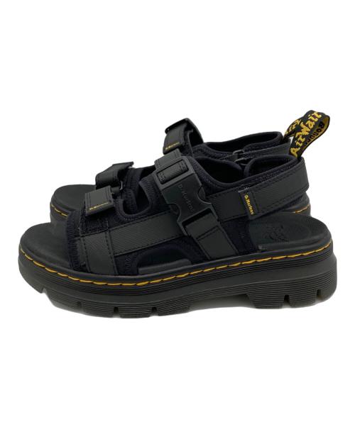 Dr.Martens（ドクターマーチン）Dr.Martens (ドクターマーチン) ストラップサンダル ブラック サイズ:UK3の古着・服飾アイテム