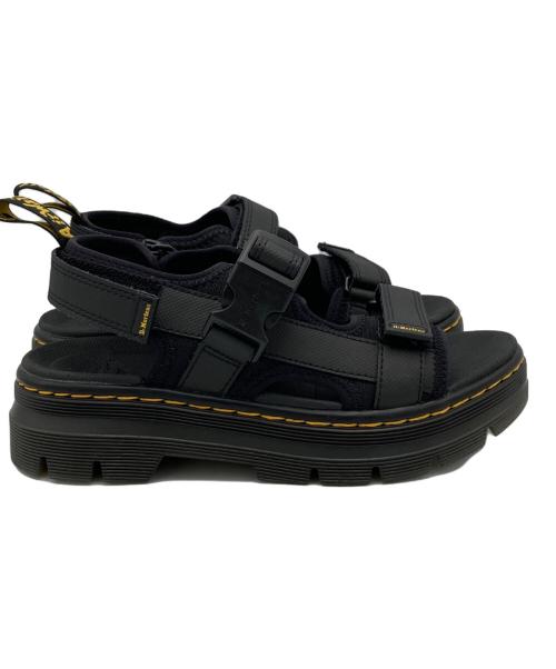 Dr.Martens（ドクターマーチン）Dr.Martens (ドクターマーチン) ストラップサンダル ブラック サイズ:UK3の古着・服飾アイテム