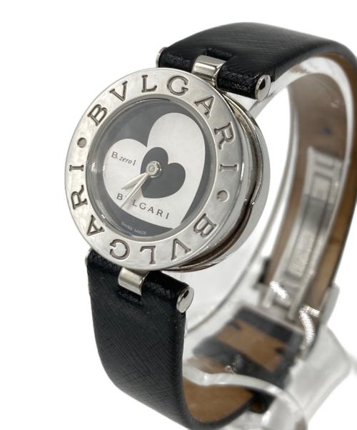 BVLGARI（ブルガリ）BVLGARI (ブルガリ) B-ZERO1 Wハートウォッチ ブラックの古着・服飾アイテム