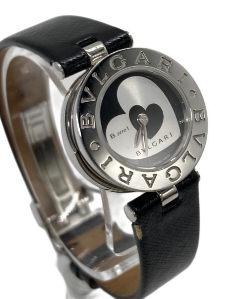 BVLGARI（ブルガリ）BVLGARI (ブルガリ) B-ZERO1 Wハートウォッチ ブラックの古着・服飾アイテム