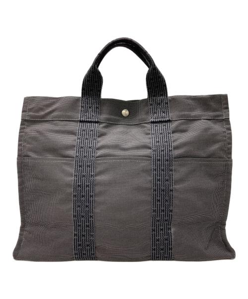 HERMES（エルメス）HERMES (エルメス) エールラインMMトートバッグ グレーの古着・服飾アイテム