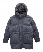 Patagoniaパタゴニア）の古着「キッズ・ダウンドリフト・パーカ」｜ネイビー