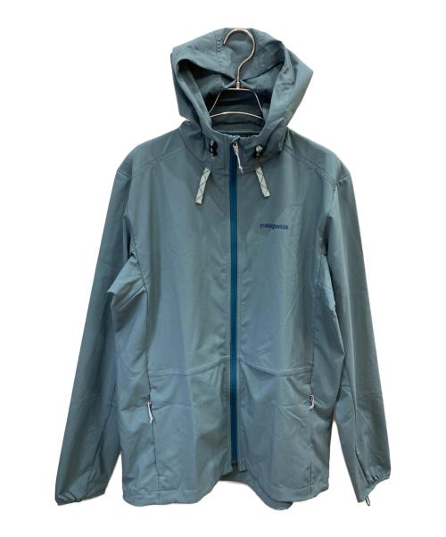Patagonia（パタゴニア）Patagonia (パタゴニア) ストレッチ・テール・プレーニング・フーディ スカイブルー サイズ:Sの古着・服飾アイテム