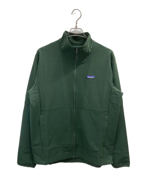 Patagonia（パタゴニア）Patagonia (パタゴニア) R1 テックフェイス・ジャケット グリーン サイズ:Lの古着・服飾アイテム