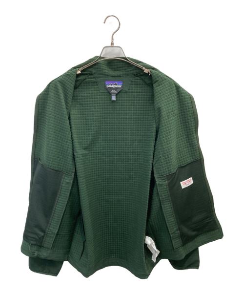 Patagonia（パタゴニア）Patagonia (パタゴニア) R1 テックフェイス・ジャケット グリーン サイズ:Lの古着・服飾アイテム