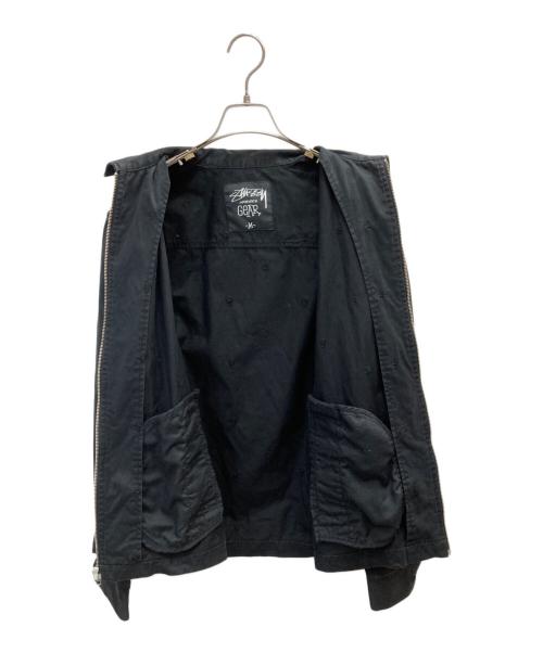 stussy（ステューシー）stussy (ステューシー) 00s 刺繍スイングトップ ブラック サイズ:Mの古着・服飾アイテム