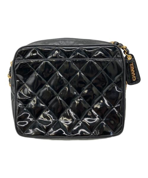 CHANEL（シャネル）CHANEL (シャネル) チェーンショルダーバッグ ブラックの古着・服飾アイテム