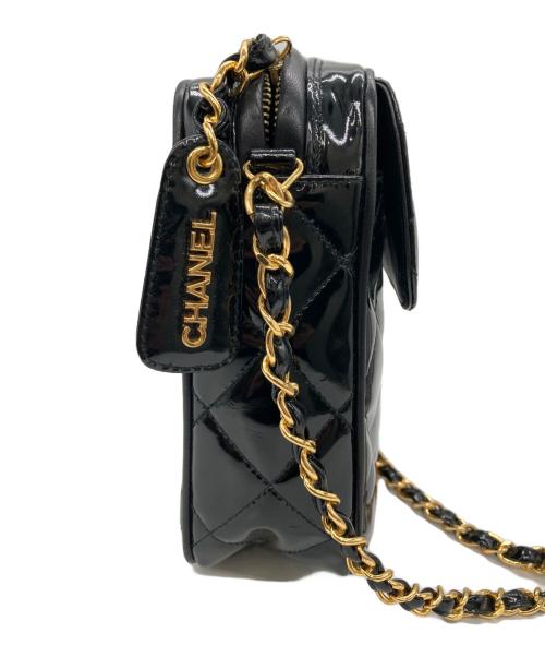 CHANEL（シャネル）CHANEL (シャネル) チェーンショルダーバッグ ブラックの古着・服飾アイテム