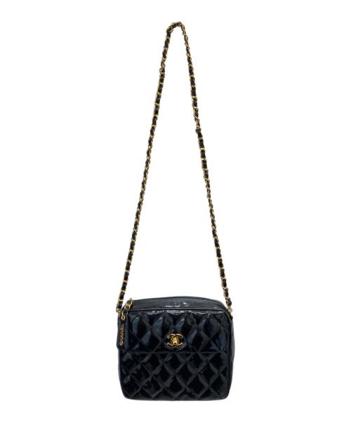CHANEL（シャネル）CHANEL (シャネル) チェーンショルダーバッグ ブラックの古着・服飾アイテム