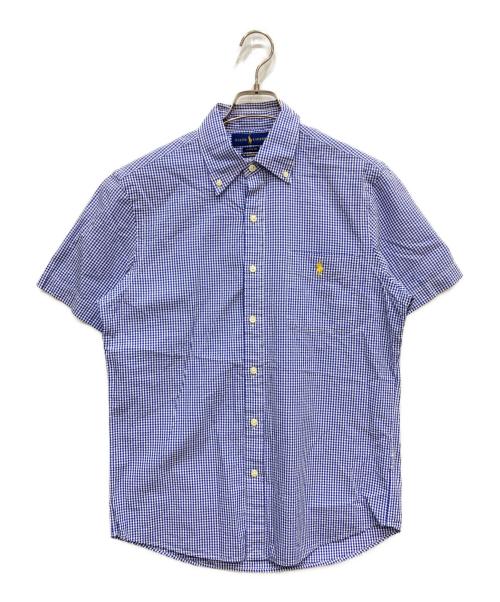 RALPH LAUREN（ラルフローレン）RALPH LAUREN (ラルフローレン) シアサッカーシャツ ブルー サイズ:Sの古着・服飾アイテム