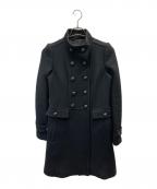 BURBERRY BLACK LABELバーバリーブラックレーベル）の古着「ナポレオンコート」｜ブラック