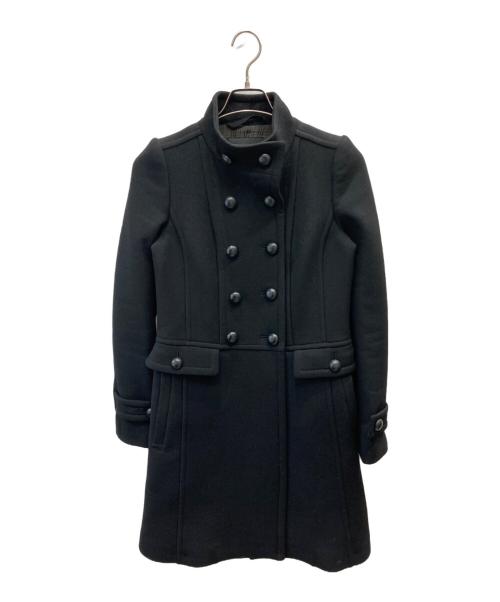 BURBERRY BLACK LABEL（バーバリーブラックレーベル）BURBERRY BLACK LABEL (バーバリーブラックレーベル) ナポレオンコート ブラック サイズ:38の古着・服飾アイテム