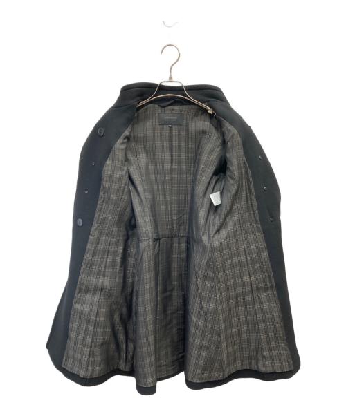 BURBERRY BLACK LABEL（バーバリーブラックレーベル）BURBERRY BLACK LABEL (バーバリーブラックレーベル) ナポレオンコート ブラック サイズ:38の古着・服飾アイテム
