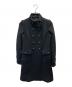 BURBERRY BLACK LABEL（バーバリーブラックレーベル）の古着「ナポレオンコート」｜ブラック