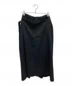 BLACK Scandal Yohji Yamamotoブラックスキャンダルヨウジヤマモト）の古着「ラップパンツ」｜ブラック