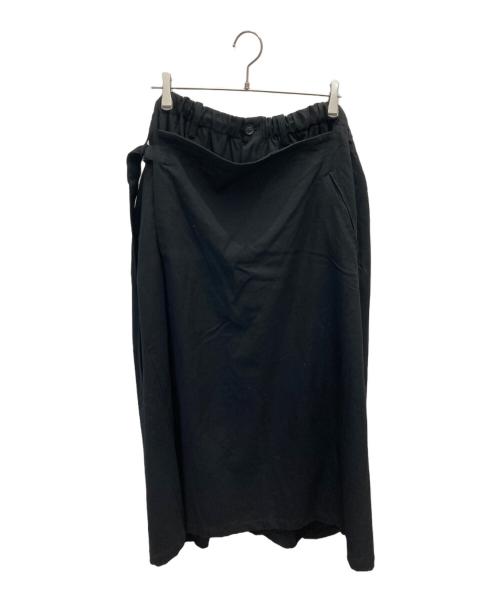 BLACK Scandal Yohji Yamamoto（ブラックスキャンダルヨウジヤマモト）BLACK Scandal Yohji Yamamoto (ブラックスキャンダルヨウジヤマモト) ラップパンツ ブラック サイズ:3の古着・服飾アイテム