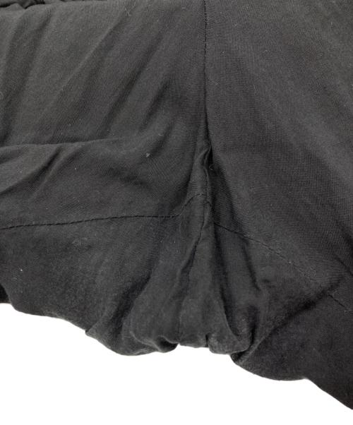 Yohji Yamamoto pour homme（ヨウジヤマモト プールオム）Yohji Yamamoto pour homme (ヨウジヤマモト プールオム) G-タブ付キギャザーパンツ ブラック サイズ:3の古着・服飾アイテム