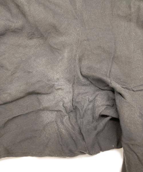 Yohji Yamamoto pour homme（ヨウジヤマモト プールオム）Yohji Yamamoto pour homme (ヨウジヤマモト プールオム) G-タブ付キギャザーパンツ ブラック サイズ:3の古着・服飾アイテム