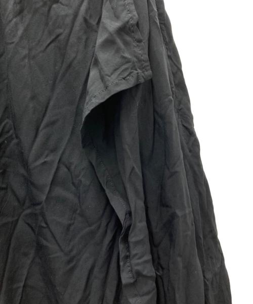 B Yohji Yamamoto（ビーヨウジヤマモト）B Yohji Yamamoto (ビーヨウジヤマモト) ラップデザインパンツ ブラック サイズ:2の古着・服飾アイテム