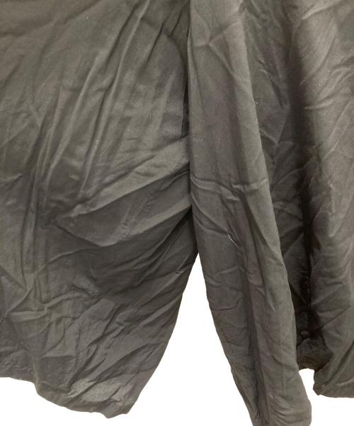 B Yohji Yamamoto（ビーヨウジヤマモト）B Yohji Yamamoto (ビーヨウジヤマモト) ラップデザインパンツ ブラック サイズ:2の古着・服飾アイテム