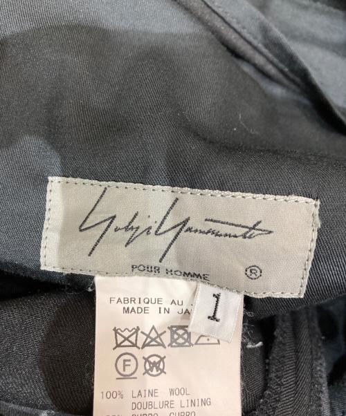 Yohji Yamamoto pour homme（ヨウジヤマモト プールオム）Yohji Yamamoto pour homme (ヨウジヤマモト プールオム) 紐パンツ ブラック サイズ:1の古着・服飾アイテム