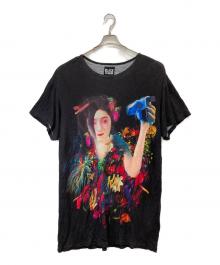 BLACK Scandal Yohji Yamamoto（ブラックスキャンダルヨウジヤマモト）の古着「色女PT丸半 カットソー」｜ブラック
