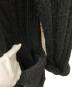 中古・古着 Yohji Yamamoto pour homme (ヨウジヤマモト プールオム) マキシ丈ファイヤーマンニットコート ブラック サイズ:3：30000円