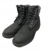 Timberlandティンバーランド）の古着「6インチブーツ ブラックヌバック」｜ブラック