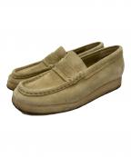 CLARKSクラークス）の古着「WALLABEE LOAFER」｜カーキ