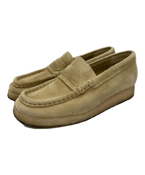CLARKS（クラークス）CLARKS (クラークス) WALLABEE LOAFER カーキ サイズ:UK4/EU37/US6.5/CN23の古着・服飾アイテム