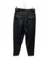 THE RERACS (ザ リラクス) SLIM SLACKS ブラック サイズ:48：13000円