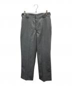 PRADAプラダ）の古着「VIRGIN WOOL SLACKS」｜グレー
