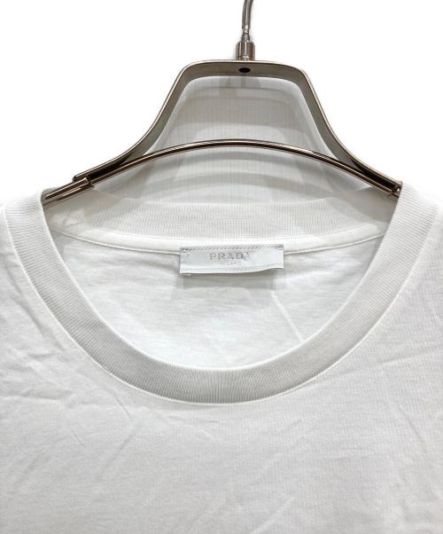 PRADA（プラダ）PRADA (プラダ) JERSEY TEE ホワイト サイズ:XLの古着・服飾アイテム