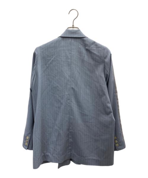 Ameri（アメリ）AMERI (アメリ) OVER JACKET WITH SUSPENDER SKIRT パープル サイズ:Sの古着・服飾アイテム