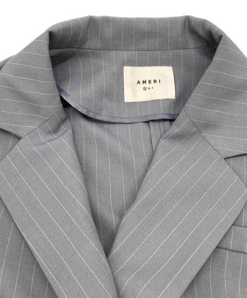 Ameri（アメリ）AMERI (アメリ) OVER JACKET WITH SUSPENDER SKIRT パープル サイズ:Sの古着・服飾アイテム