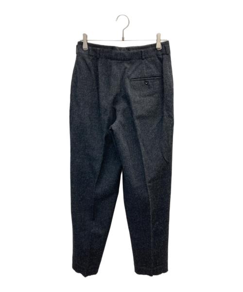 COMME des GARCONS HOMME（コムデギャルソン オム）COMME des GARCONS HOMME (コムデギャルソン オム) 2タックウールトラウザーパンツ ブラック サイズ:Mの古着・服飾アイテム