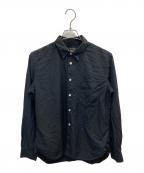 COMME des GARCONS HOMME PLUSコムデギャルソンオムプリュス）の古着「ポリ縮絨シャツ」｜ブラック