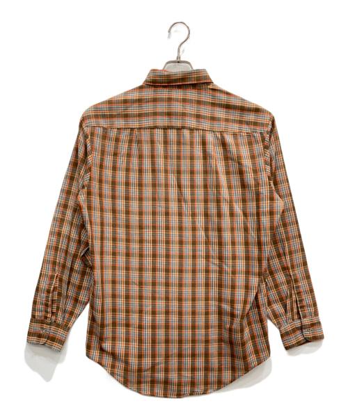 big mac（ビッグマック）BIG MAC (ビッグマック) チェックシャツ ブラウン サイズ:Mの古着・服飾アイテム