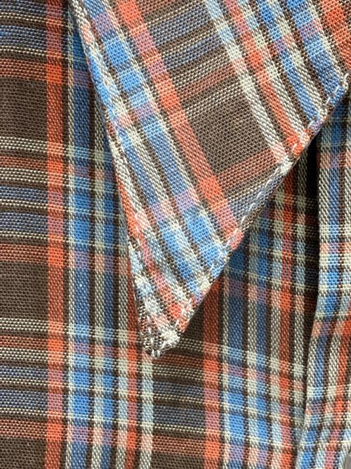 big mac（ビッグマック）BIG MAC (ビッグマック) チェックシャツ ブラウン サイズ:Mの古着・服飾アイテム