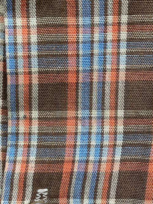 big mac（ビッグマック）BIG MAC (ビッグマック) チェックシャツ ブラウン サイズ:Mの古着・服飾アイテム